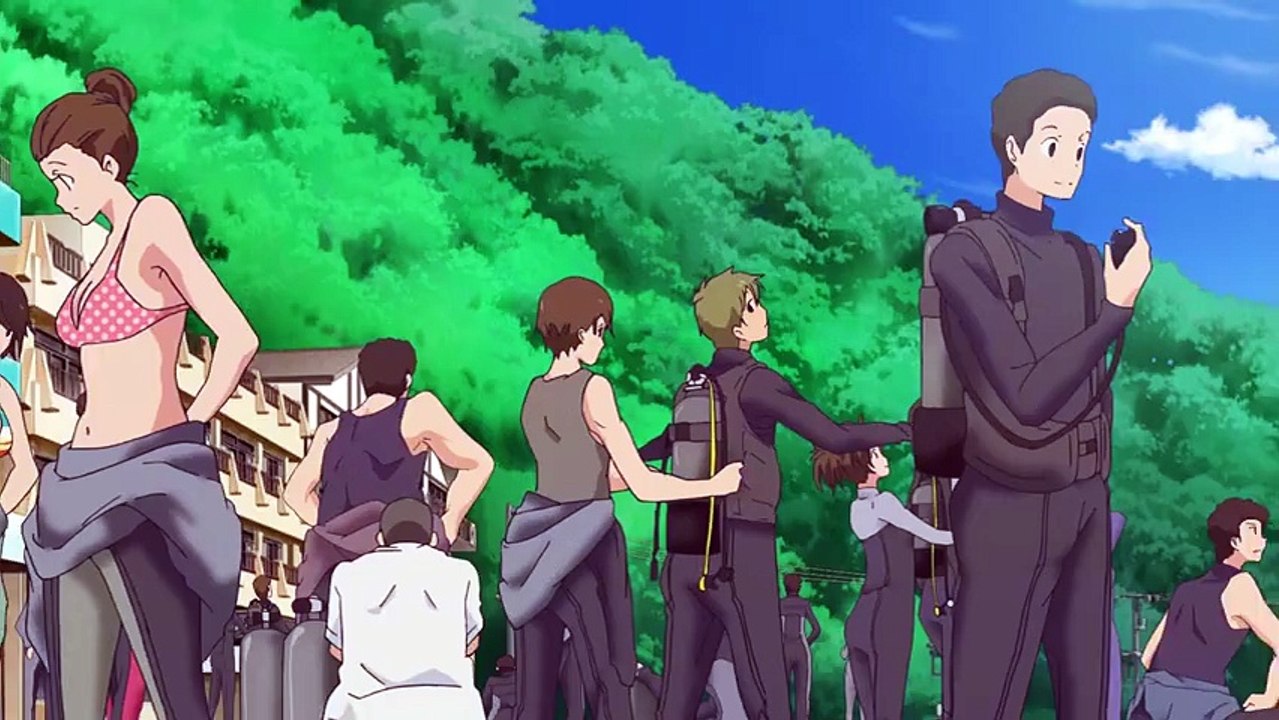 あまんちゅ！ 12話(終) 「蒼い世界のコト」