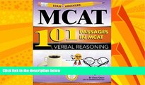 Big Deals  Examkrackers 101 Passages in MCAT Verbal Reasoning  Best Seller Books Most Wanted