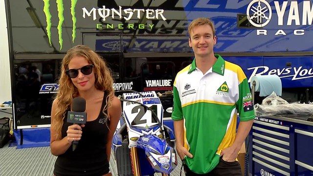Pit Chat with Ferris Dean MONSTER ENERGY MXON PRESENTED BY FIAT PROFESSIONAL 2016 - MXGPTV
