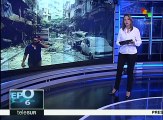 Siria y Rusia bombardean blancos terroristas en Alepo