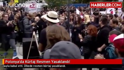 Polonya'da Kürtaj Resmen Yasaklandı!