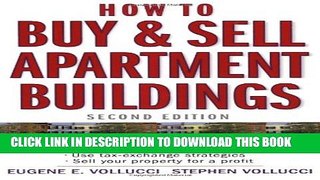 [PDF] How to Buy and Sell Apartment Buildings Popular Collection