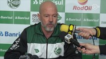 Antônio Carlos elogia 'entrega' de jogadores do Juventude em classificação sobre o São Paulo