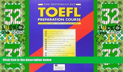 Must Have PDF  The Heinemann Toefl Preparation Course: With Answer Key  Best Seller Books Best