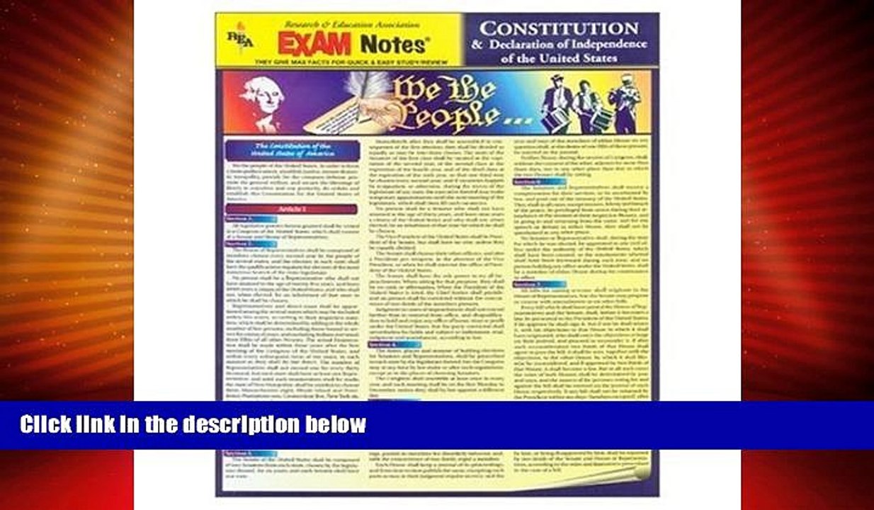 Big Deals  Constitution and Declaration of Independence Quick Access Chart (Quick Access Reference