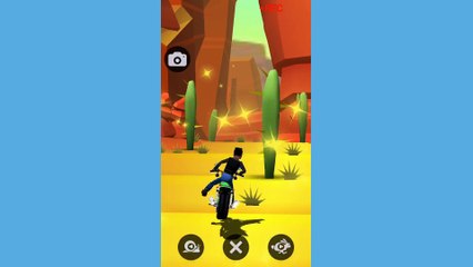 Gameplay on Faily rider
