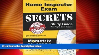 Big Deals  Home Inspector Exam Secrets Study Guide: Home Inspector Test Review for the Home