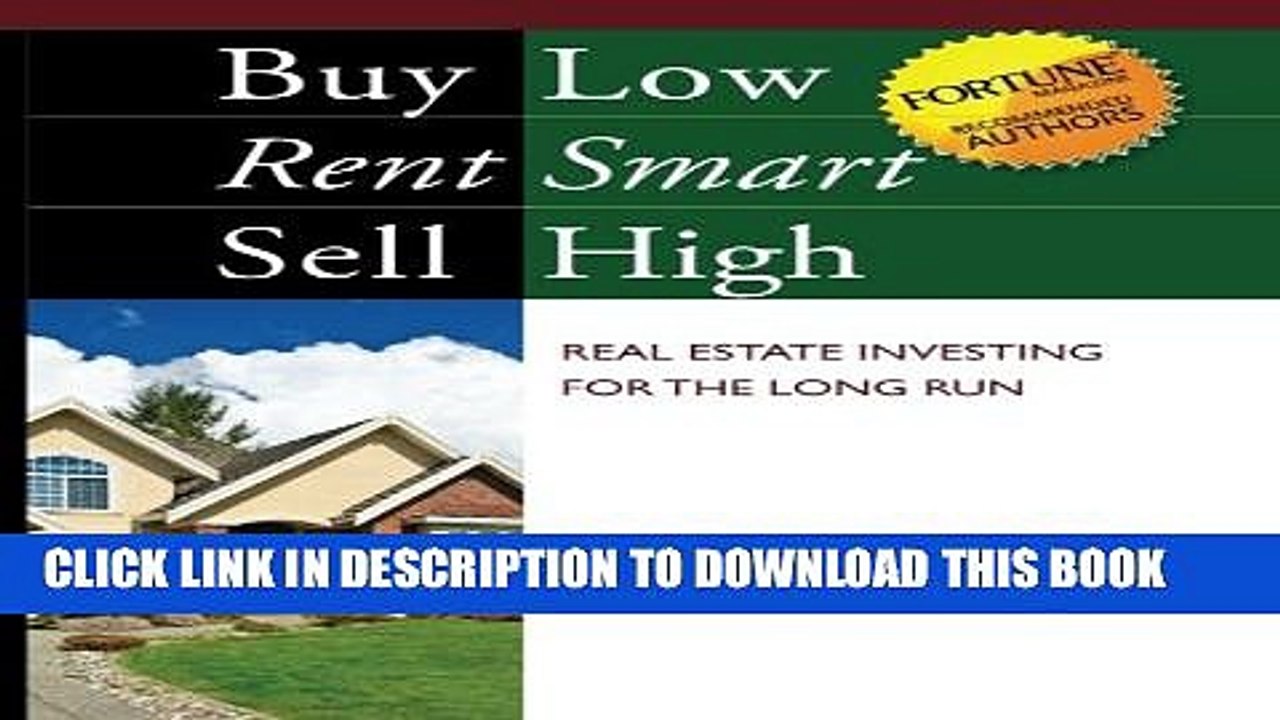 [PDF] Buy Low, Rent Smart, Sell High: Real Estate Investing for the Long Run Popular Online