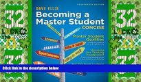 Big Deals  Becoming a Master Student: Concise  Free Full Read Most Wanted