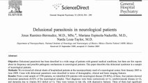 Not So Delusional Parasitosis