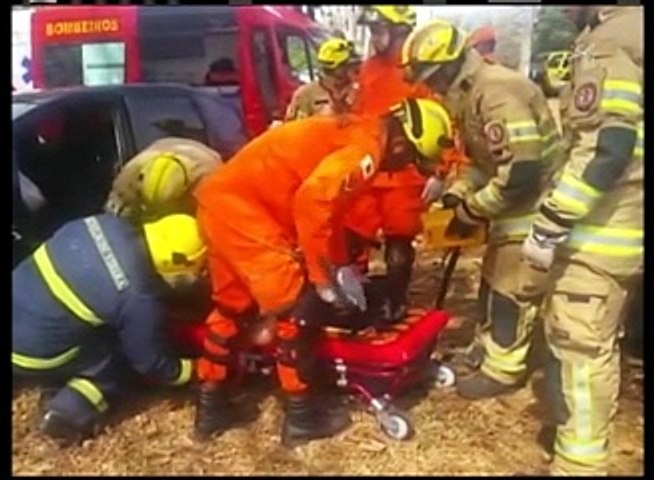 ACIDENTE NO EIXÃO