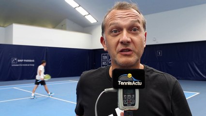 ATP - Rodolphe Gilbert : "Geoffrey Blancaneaux en junior, c'est fini"