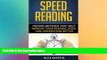 Big Deals  Speed Reading: Learn How to Read and Understand Faster in Just 2 hours  Best Seller