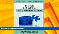 Big Deals  The PowerScore LSAT Deconstructed Series: Three LSATs Deconstructed  Best Seller Books