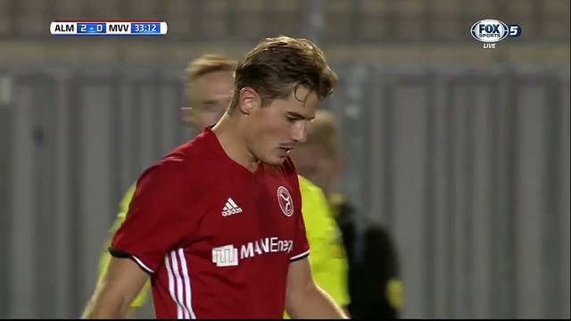 2-0 Sven Braken Goal Holland Eerste Divisie - 23.09.2016 Almere City FC 2-0 MVV Maastricht