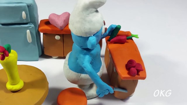 Babysitting Cartoon Heroes Stop Motion Pranks Videos for all Age PlAy DOh Animations