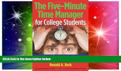 Big Deals  The Five-Minute Time Manager for College Students  Best Seller Books Most Wanted