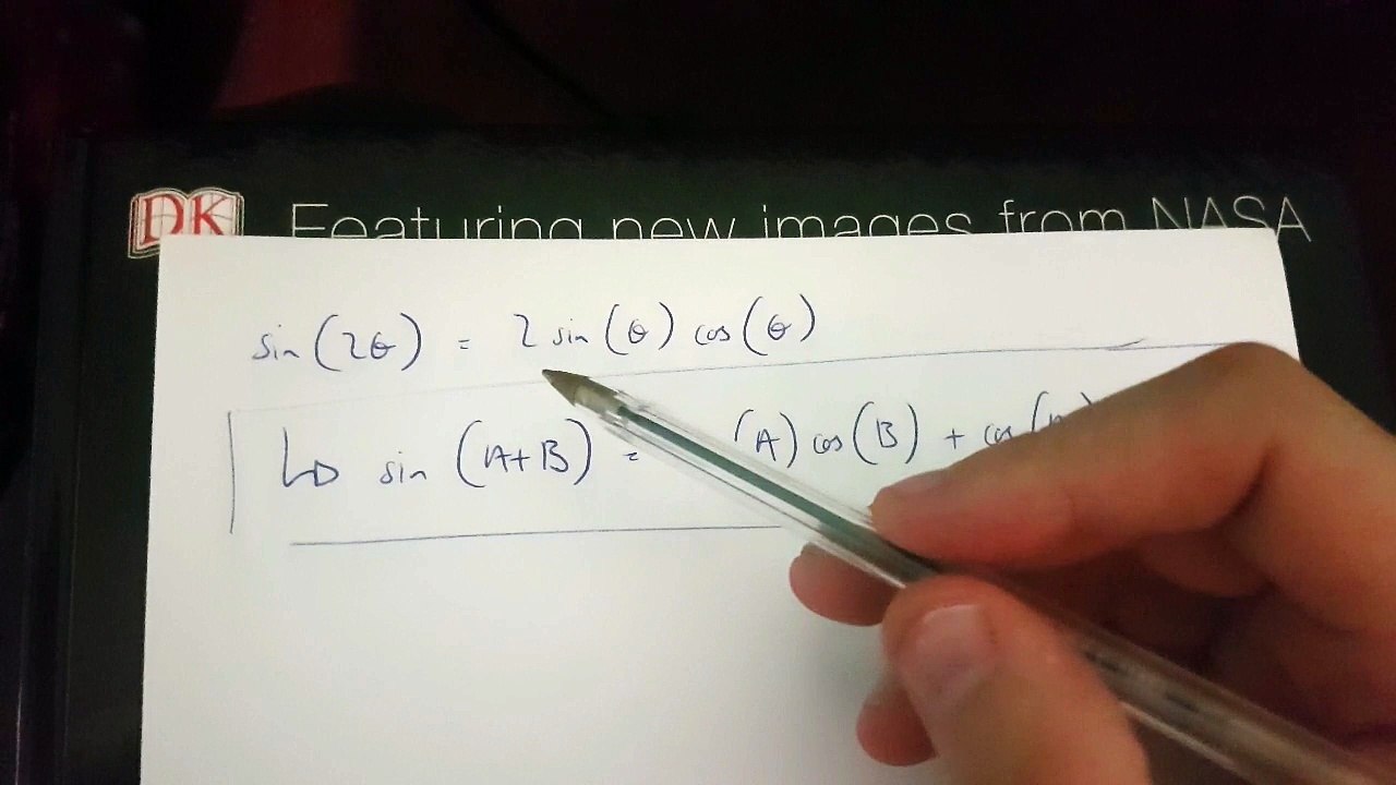 sin(2θ)=2sin(θ)cos(θ) PROOF