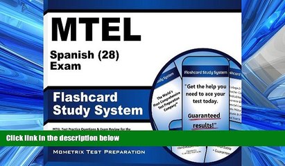 Choose Book MTEL Spanish (28) Exam Flashcard Study System: MTEL Test Practice Questions   Exam