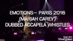 (SLAYING ACAPELLA) MARIAH CAREY EMOTIONS LIVE WHISTLE REGISTER BY MALE (SWEET SWEET FANTASY PARIS)
