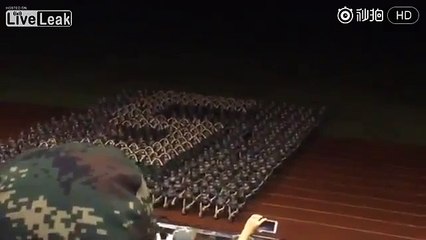 La sincronización de estas niñas militares de China se ha vuelto viral
