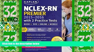 Big Deals  NCLEX-RN Premier 2015-2016 with 2 Practice Tests: Book + Online + DVD + Mobile (Kaplan