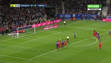 1-0 Yann Bodiger Penalty Goal HD - Toulouse 1-0 PSG 23.09.2016 HD