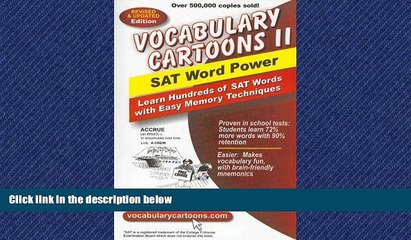 Popular Book Vocabulary Cartoons II: SAT Word Power