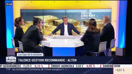 Les tops de la semaine: Talence Gestion recommande Alten - 23/09