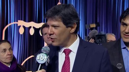 `Ficou claro que os nossos adversários estão propondo mais do mesmo`, diz Haddad