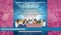 Big Deals  Examen de Ciudadania Americana Espanol y Ingles: U.S. Citizenship Test English and