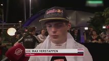 Sky F1: Max Verstappen Post-Race Interview (2016 Singapore Grand Prix)