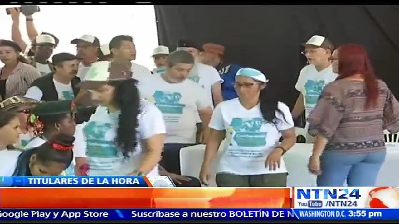 FARC anuncian dejación de armas y ratifican su respaldo "unánime" a acuerdos de paz con el Gobierno colombiano