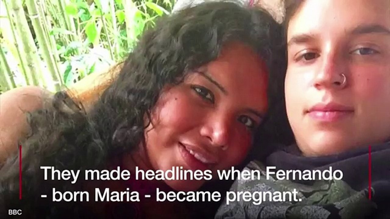 Very Strange Couple Transgender gives birth to baby