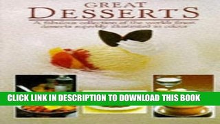 New Book Great Desserts