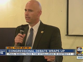 First congressional debate wraps up