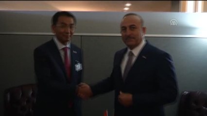 Çavuşoğlu, Moğolistan Dışişleri Bakanı Tsend Munkh-Orgil ile Görüştü - New