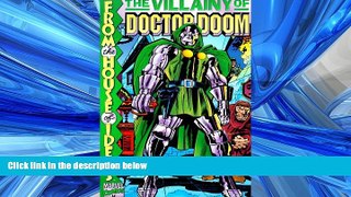 FREE DOWNLOAD  The Villainy of Doctor Doom (Marvel Comics)  FREE BOOOK ONLINE
