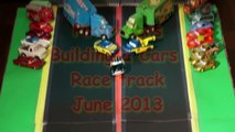 Pixar Cars, building a new Race Track for Lightning McQueen, and the Grand Prix Racers