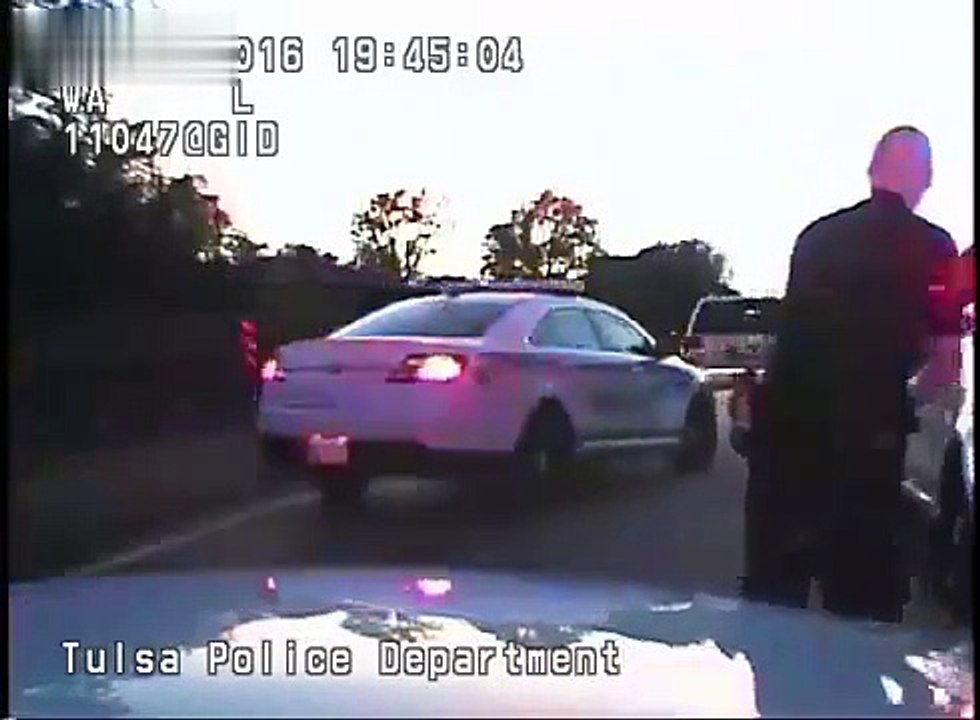 Tulsa Police footage from fatal shooting of unarmed Terence Crutcher