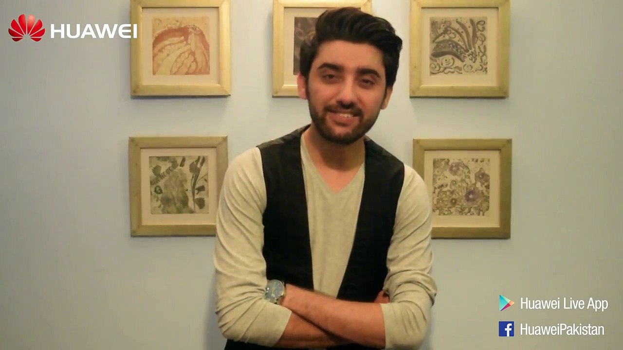 Amanat Ali with Huawei Live
