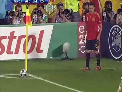 Final Eurocopa 2008 España 1 vs 0 Alemania 2/3