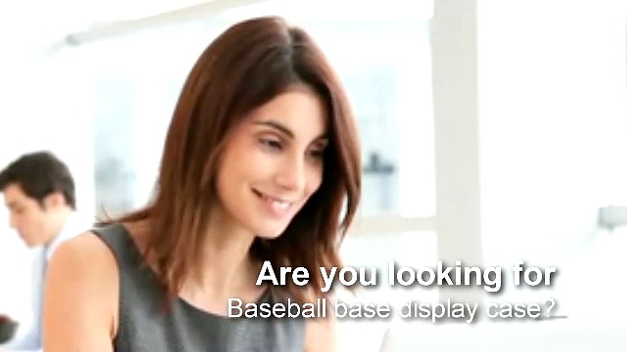 Baseball Base display case