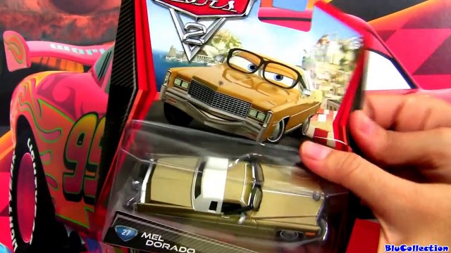 Mel Dorado diecast #27 CARS 2 Disney Pixar Mattel collection toy review by Blucollection