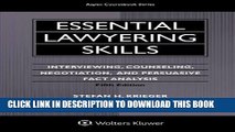 [PDF] Essential Lawyering Skills (Aspen Coursebook) Full Colection