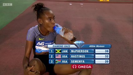 400m F - DL Bruxelles, 09 septembre 2016 (Semenya l'emporte en 50''40, PB)