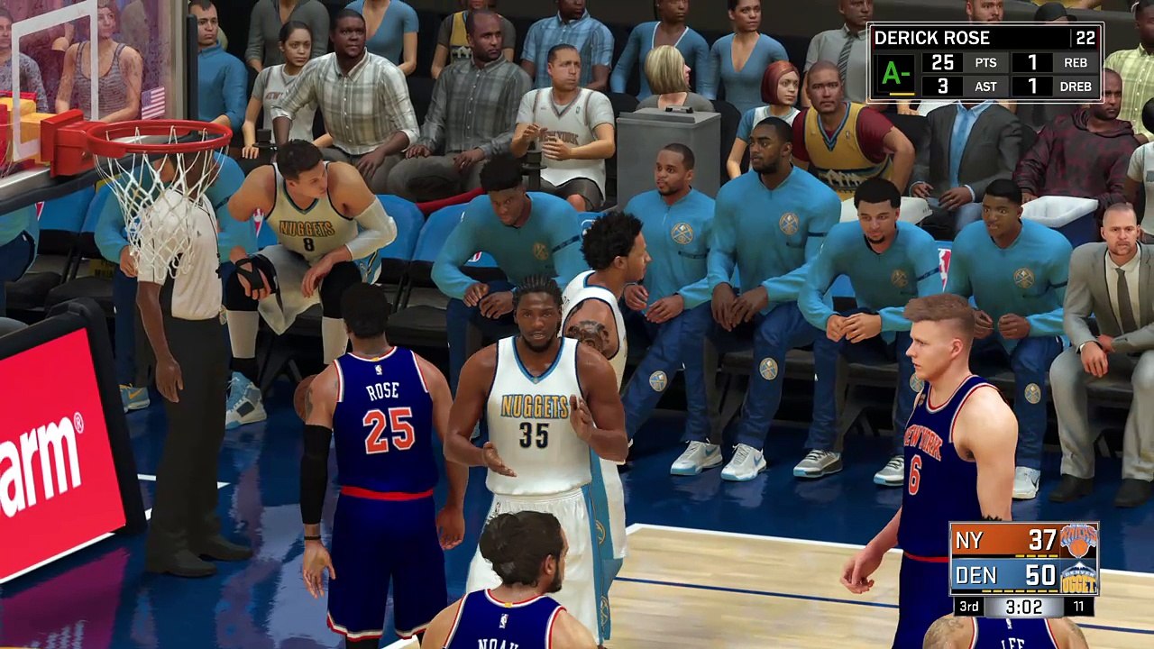 NBA 2K17 block