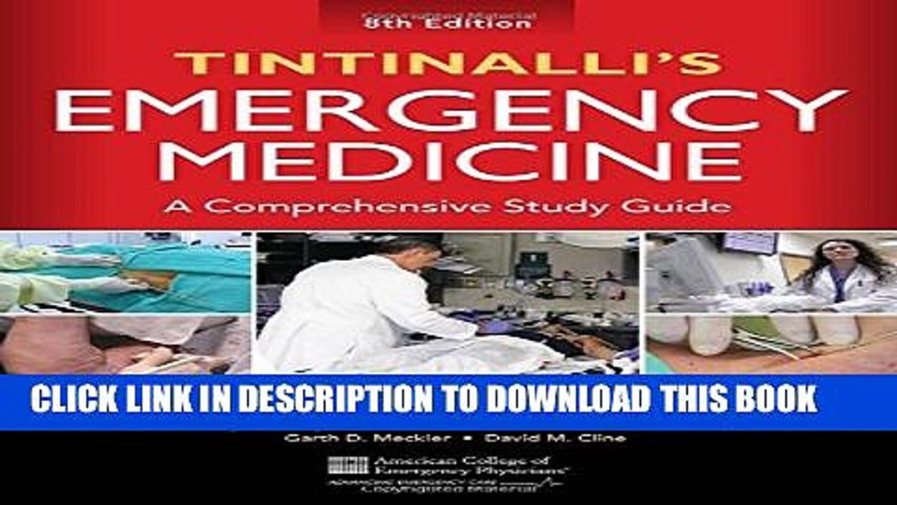 [PDF] Tintinalli s Emergency Medicine: A Comprehensive Study Guide, 8th edition Popular Colection