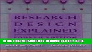[PDF] Research Design Explained Full Online[PDF] Research Design Explained Popular Collection[PDF]