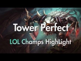 [Ongamenet] Tower Perfect_LOL Champs Spring Highlight ep.14_match3